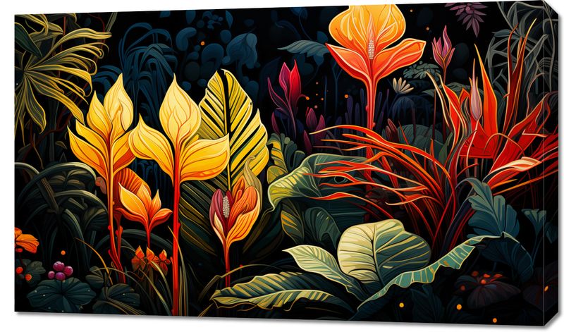 Obraz 100x60cm Tropikalna Symfonia zdjęcie 1