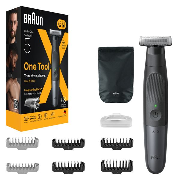Trymer BRAUN XT5200 Czarny zdjęcie 16