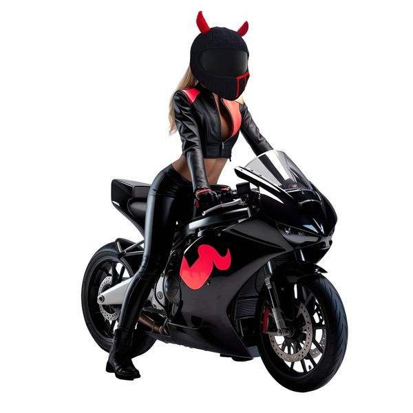 Czapka na kask Devil Rider zdjęcie 13