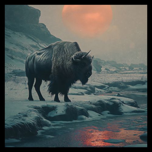 Plakat 30x30cm Żubrowy Monolit na Arena.pl