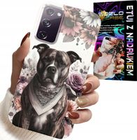 ETUI DO SAMSUNG GALAXY S20 LITE - PITBULL GROŹNE PSY FUTERAŁ PLECKI CASE