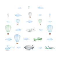 Naklejki Zestaw Samoloty DK359