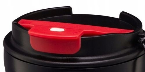 KUBEK TERMICZNY COFFEE ZE SMYCZĄ NDZ 350ML CZARNY na Arena.pl