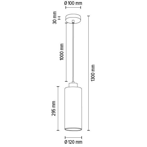 Loftowa lampa wisząca ZEFIR 113860174 zwis szklany przezroczysty drewno zdjęcie 4
