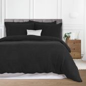 Pościel frotte 200x220 Darymex jednokolorowa czarna