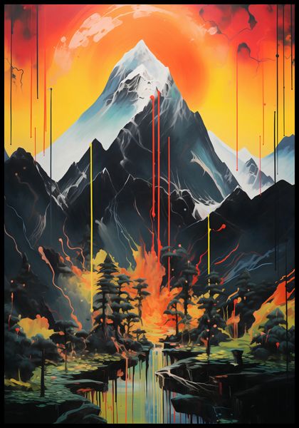 Plakat 68x98cm Górska Alchemia zdjęcie 2