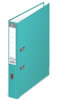 Segregator na dokumenty A4 50mm z dźwignią turkusowy INTERDRUK
