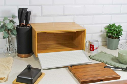 chlebak pojemnik bambusowy na pieczywo 4251 na Arena.pl