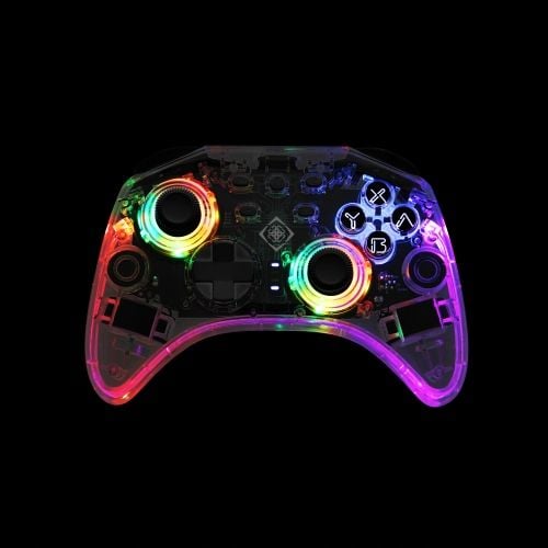 Pad Deltaco Pad bezprzewodowy transparentny RGB Switch/PC/Android na Arena.pl