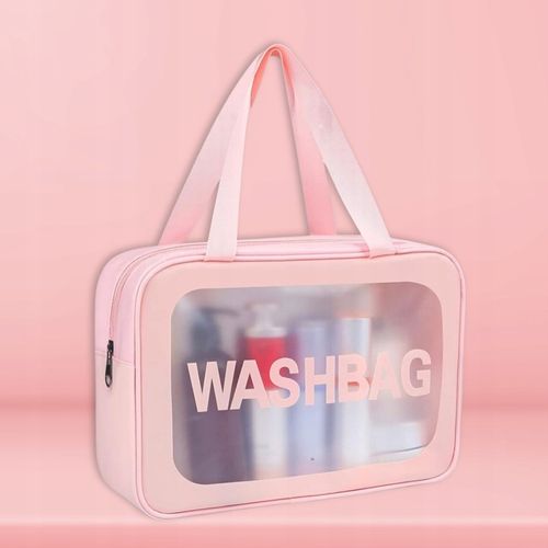 3x KOSMETYCZKA ZESTAW PODRÓŻNA TURYSTYCZNA PZEZROCZYSTA NA ZAMEK na Arena.pl