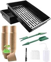 doniczki do wysiewu nasion tekturowe 61szt + tacki