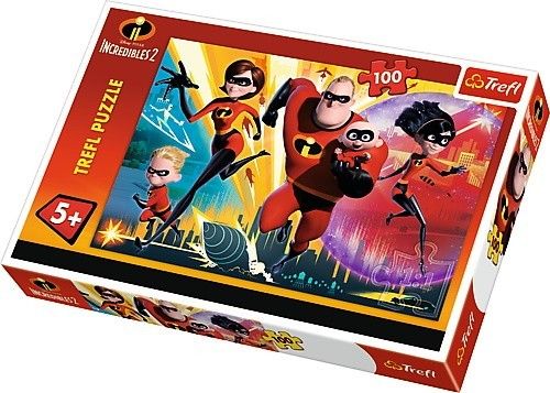 Trefl Puzzle 100 elementów - Iniemamocni 2 na Arena.pl