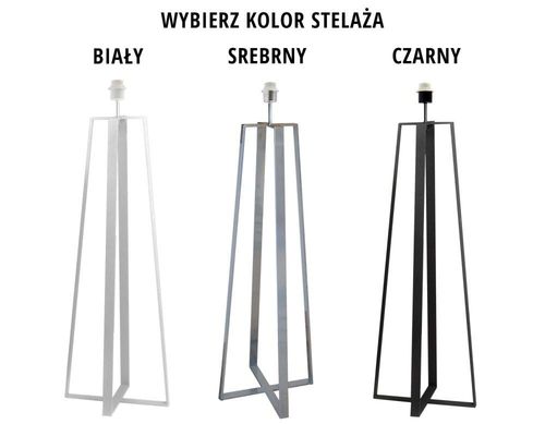 Designerska lampa podłogowa MOSS na Arena.pl