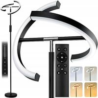 LAMPA STOJĄCA LED PODŁOGOWA NOWOCZESNA DOTYKOWA REGULOWANA OBROTOWA