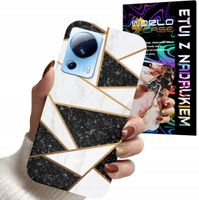 ETUI CASE DO XIAOMI 13 LITE - MARMUREK GEOMETRIA WZORY DLA KOBIET