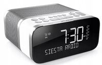 Radiobudzik Pure Siesta S6 FM Bluetooth USB DAB+ Biały