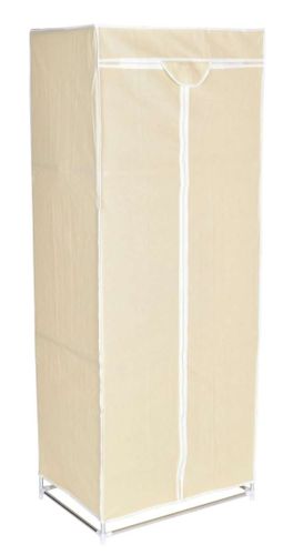 Szafa tekstylna z półką Fela - beż na Arena.pl