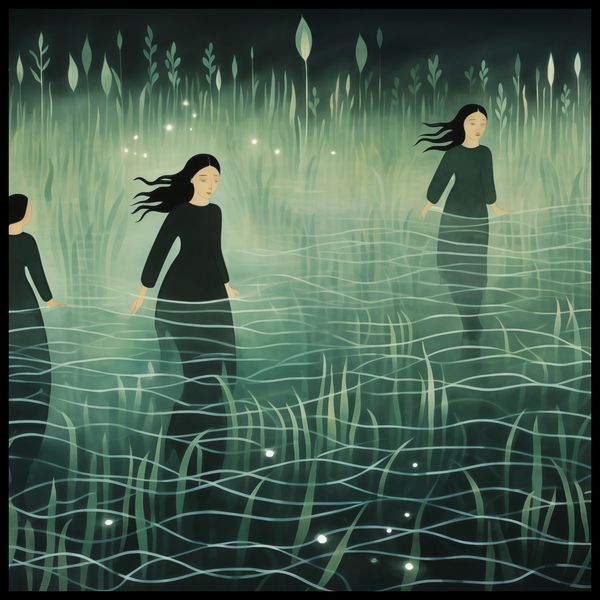 Plakat 100x100cm Pośród Ciszy zdjęcie 2