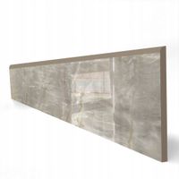 Cokół gresowy szary jasny MARMUR POŁYSK 60cm, wykończenie podłogi WYPRZEDAŻ