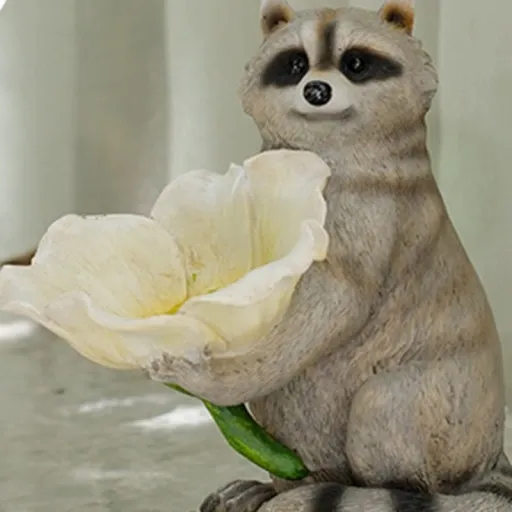 Poidełko dla ptaków szop figurka ogrodowa zdjęcie 6