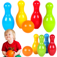 Zestaw Do Gry W Kręgle Kula Komplet 4 Lekkie Kręgle Gra Rodzinna Technok