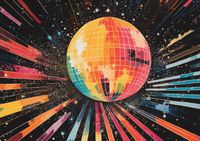 Plakat 84,1x59,4cm Disco Gra!