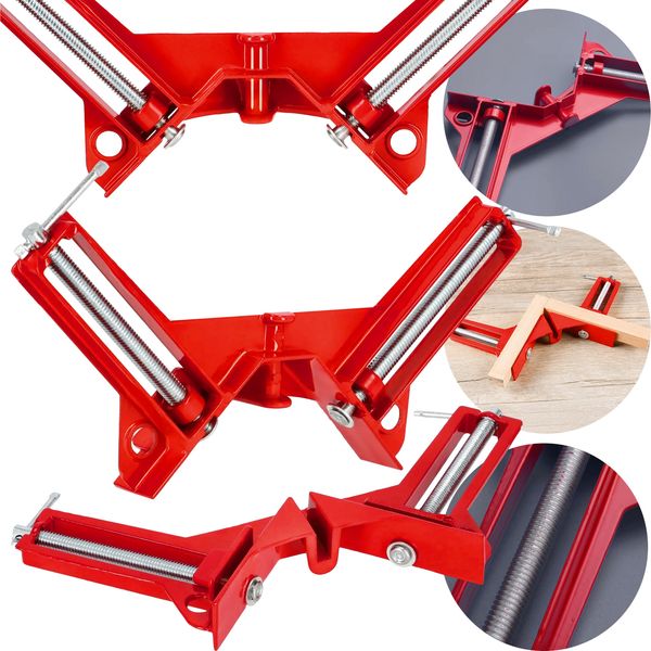 Ścisk zacisk stolarski kątowy narożny 8″ VERGIONIC zdjęcie 2