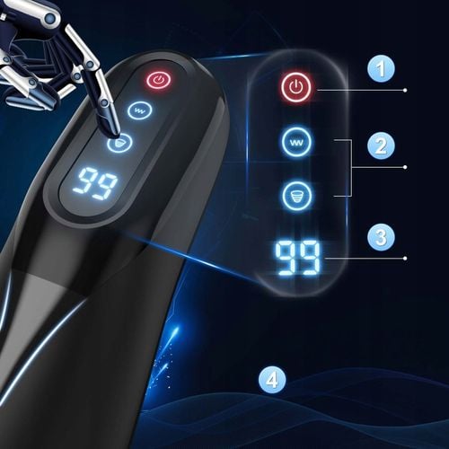 Automatyczne masturbator meski z funkcją ssania, wibracji, ogrzewania na Arena.pl