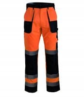 Spodnie ostrzegawcze FLASH pom/granat 28
