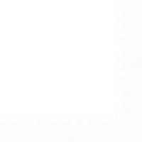 Serwetki papierowe białe airlaid 40x40 cm, 12 szt.