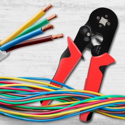 Zaciskarka do Tulejek Praska Kabli Końcówek Konektorów 1200 szt 0.5 - 10 mm na Arena.pl