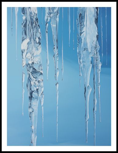 Plakat 60x80cm Kryształowe Sople na Arena.pl