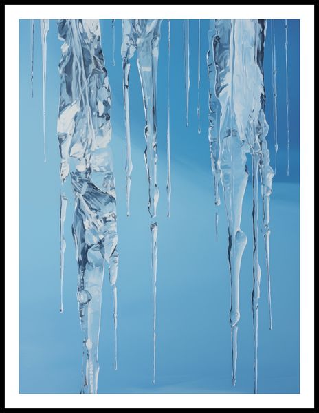 Plakat 60x80cm Kryształowe Sople zdjęcie 3