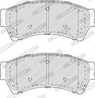 FERODO KLOCKI HAMULCOWE PRZÓD MAZDA 6 GH 07-13