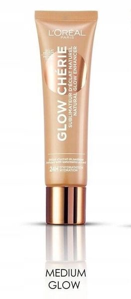 LOREAL Rozświetlacz fluid Glow Cherie Medium Glow zdjęcie 1