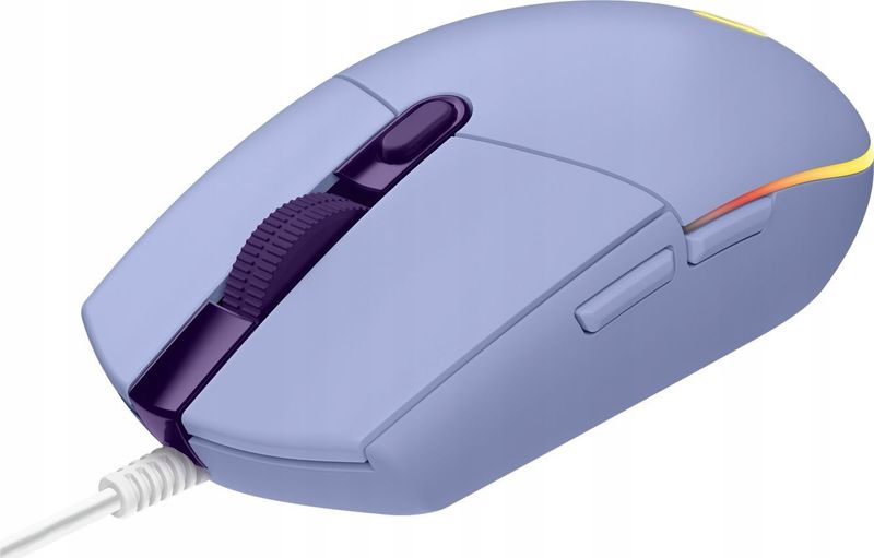 Myszka LOGITECH G102 Lightsync Liliowy 8000 dpi zdjęcie 14