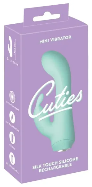 Cuties Mini Vibrator Green 4 zdjęcie 1