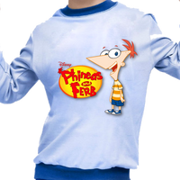 Piżama dziecięca Fineasz i Ferb