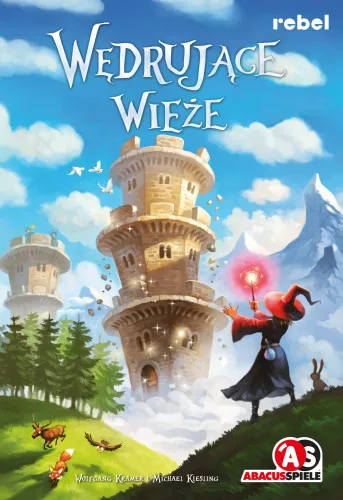 Gra planszowa - Wędrujące wieże - poprowadź czarodziejów do zamku kruków na Arena.pl