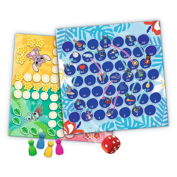 Gra klasyczna Lilo & Stitch. Chińczyk / Węże i drabiny zdjęcie 2