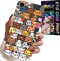ETUI DO IPHONE SE / SE2 - PLECKI W SŁODKIE KOTKI, KOTY, OBUDOWA