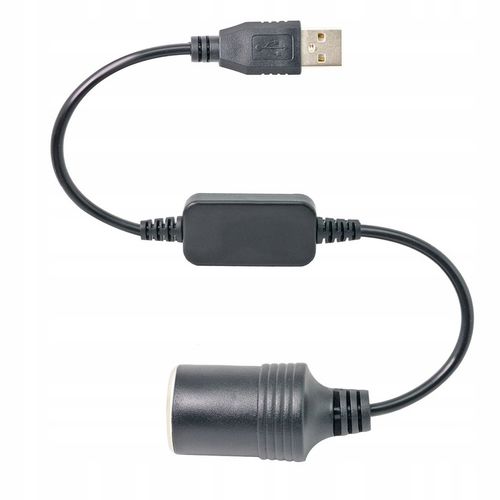 UADAPTER AUTO KONWERTER USB GNIAZDO ZAPALNICZKI na Arena.pl