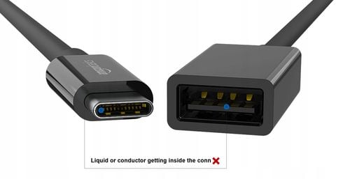 PRZEJŚCIÓWKA ADAPTER USB 3.1 USB TYP C 0,14M na Arena.pl