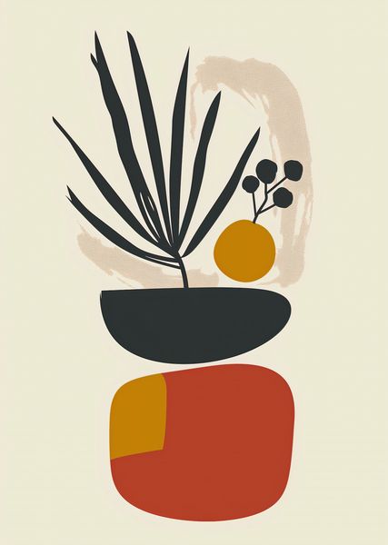 Plakat 64x90cm Botaniczny Wgląd zdjęcie 1