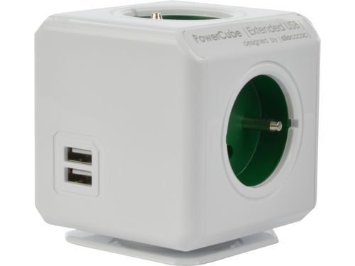 Listwa zasilająca PowerCube 4 gniazda 2xUSB 1.5m na Arena.pl