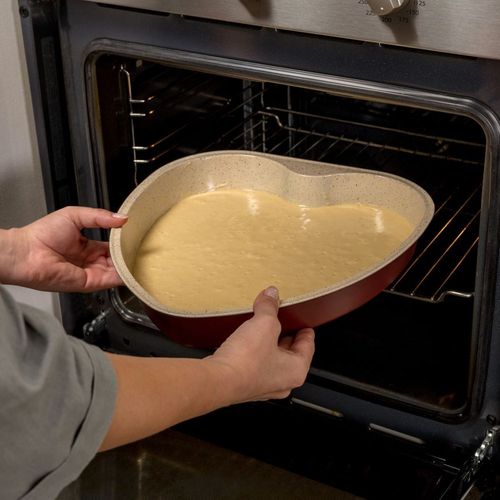 Forma do pieczenia ceramiczna serce TERRESTRIAL 33 cm na Arena.pl