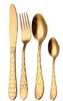 Sztućce - NEW DESIGN -24 Szt - ZŁOTE - HIT