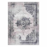 RUG/LU/ARLEN/ORNAMENT3/BLACK+WHITE/80x150