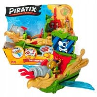 Piratix Sky Hunter Statek Piracki Papuga Kapitana Wingsa + Akcesoria