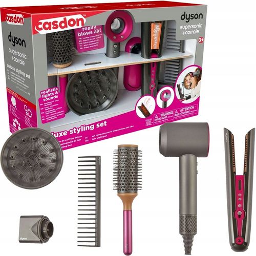 DYSON ZESTAW FRYZJERSKI SUSZARKA PROSTOWNICA SZCZOTKA DO WŁOSÓW CASDON na Arena.pl